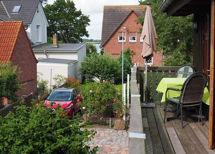 Mit Balkon Und Schleiblick Apartamento