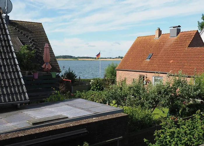Mit Balkon Und Schleiblick Apartamento Maasholm
