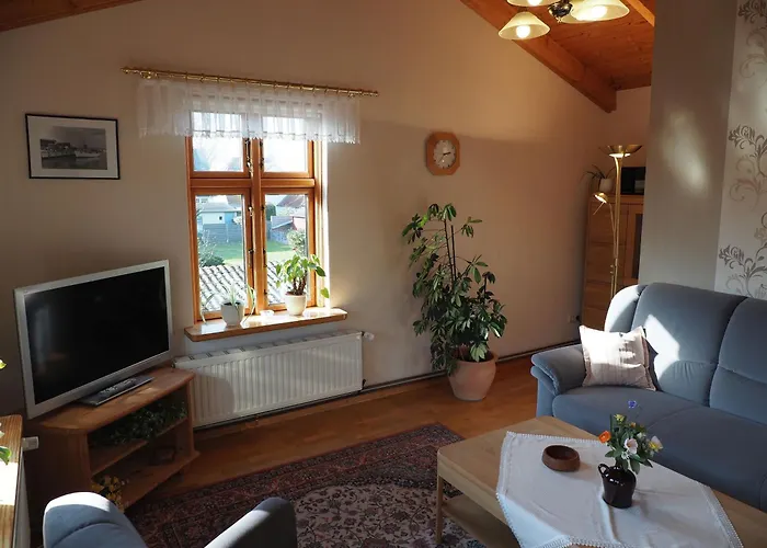 Mit Balkon Und Schleiblick Apartamento